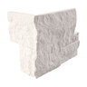 Ledger Panel Taja Cream Limestone Corner 9 in. x 18 in. (4 pc. per box/ 4.5  sq. ft.)
