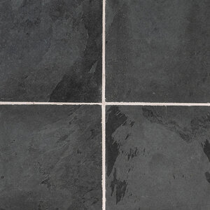 Dimensional Montauk Black Slate Tile 1/2 in. x 12 in. x 24 in.