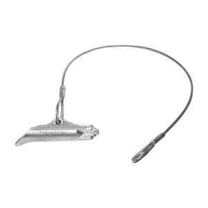 MacLean Duckbill Anchor w/ Galvanized Wire Rope 300 lb. Holding Capacity