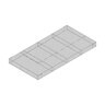 Maccaferri Reno Mattress Base Twisted Wire Galvanized 12 ft. x 6 ft. x 6 in.