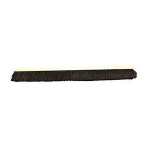 Horse Hair Finish Broom Black 36 in.