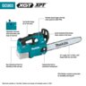 Makita 40V Max XGT Brushless Cordless 16 in. Top Handle Chain Saw Kit