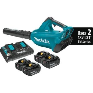 Makita LXT Brushless Blower Kit 18V x2 (36V) w/ Extra 2Ea Bl1850B Not Available For Credit