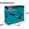 Makita 18V X2 (36V) Lxt Bl Blower With 2 Batteries