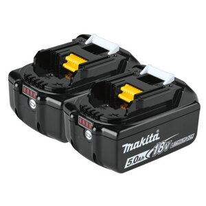 Makita 18V LXT Lithium-Ion 5.0Ah Battery, 2/pk