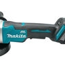 Makita LXT Lithium-Ion Brushless Cordless 4-1/2 in./5 in. Paddle Switch Cut-Off/Angle Grinder 18V Electric Brake, Lock-Off, No Lock-On (Tool Only)