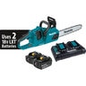 Makita 36V (18V X2) LXT Brushless 14 in. Chain Saw Kit, Dual Port Charger (5.0Ah)
