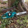 Makita Brushless Chain Saw Kit LXT 16 in. 36V 18V x2 Dual Port Charger 5.0 Ah