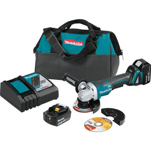 Makita 18v 4 1/2 in. Angle Grinder Kit