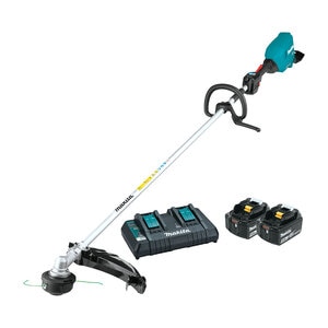 Makita LXT Brushless String Trimmer Kit 36V (18V x2) w/ Dual Port Charger (5.0 Ah)
