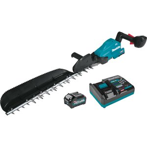 Makita 40V Max XGT Brushless Cordless 24 in. Single-Sided Hedge Trimmer Kit w/ Battery (4.0Ah)