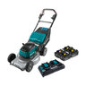 Makita X2 BL Self-propelled Aluminum Deck 21 in. 36V 5.0Ah w/ 2 Extra Batteries