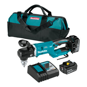 Makita 18V LXT Lithium-Ion Brushless Cordless 1/2 in. Right Angle Drill Kit 5.0 Ah