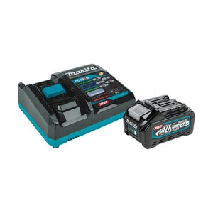 Makita 40 V Max XGT 4.0 AH Battery and Charger Starter Pack