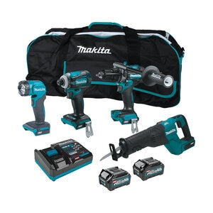 Makita 40V Max XGT Brushless Cordless 4-Piece Combo Kit 