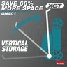 Makita 40 V X2 XGT 21 in. Lawn Mower Self Propelled 4 Ah Kit 
