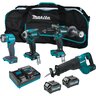 Makita 40V Max XGT Brushless Cordless 4-Piece Combo Kit 