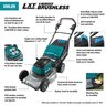 Makita X2 BL Self-propelled Aluminum Deck 21 in. 36V 5.0Ah w/ 2 Extra Batteries
