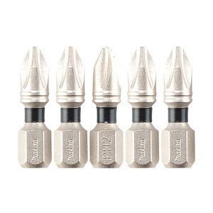 Makita XPS No. 2 Phillips Insert Bit 1 in. 5/pkg.