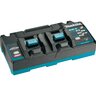 Makita 40V max XGT Dual Port Rapid Optimum Simultaneous Battery Charger