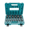 MAKITA 14 PC. ½ in. Drive Deep Well SAE Impact Socket Set 