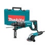 Makita HR2641 Makita AVT Rotary Hammer and GA4530 Angle Grinder Combo Kit