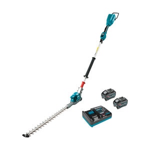 Makita 40 V MAX XGT Brushless Cordless Articulating Pole Hedge Trimmer Kit 24 in.