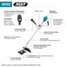 Makita 40V max XGT Brushless Cordless Brush Cutter Kit
