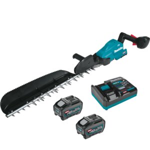 Makita 40V Max XGT Brushless Cordless 24 in. Single-Sided Hedge Trimmer Kit