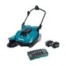 Makita 40V MAX XGT® Cordless Vacuum Sweeper Kit (8.0AH) 25-1/2 in.