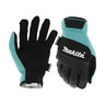 Makita Open Cuff Flexible Protection Utility Work Gloves (Medium)