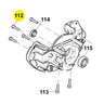 Makita Flat Hex Screw EK6101