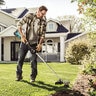 Makita 18V X2 Bl String Trimmer Lh W/Extra 2Ea Bl1850B
