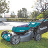 Makita LXT Brushless Self Propelled Commercial Lawn Mower Kit 21 in. 36V w/ 4 Batteries 5.0Ah