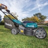 Makita LXT Brushless Self Propelled Commercial Lawn Mower Kit 21 in. 36V w/ 4 Batteries 5.0Ah