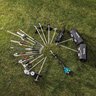 Makita 18V LXT Lithium-Ion Brushless Cordless Couple Shaft Power Head Kit with 13 in. String Trimmer and Blower Attachments with one battery 4.0Ah