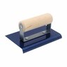 Marshalltown Steel Edger Blue 6 in. x 6 in. 1/4 in. R 3/8 in. L Wood Handle