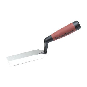 Margin Trowel w/ Tempered Steel Blade & Wooden Handle 5 in. x 2 in.