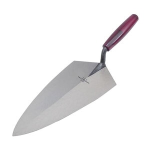 Marshalltown #19P11 Brick Trowel Philadelphia Pattern Plastic Handle 11 in.