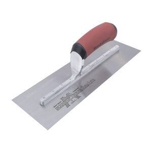 Marshalltown #MXS62D Finishing Trowel Curved DuraSoft Handle 12 in. x 4 in.