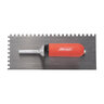 Square Notched Trowel w/ Wooden Handle 11 in. x 4-1/2 in.