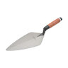 Marshalltown Brick Trowel London Pattern-Leather Handle 11-1/2 in.