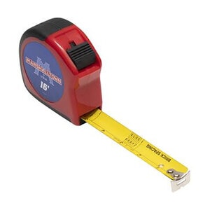Marshalltown Brick Spacing Tape Measure 16 ft.