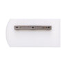 Marshalltown White Lightning Non-Reinforced 9 in. x 4-3/4 in. Combination Power Trowel Blade