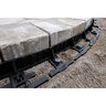 Master Mark Dig-Free Max Poly Paver Edging 1-5/8 in. x 1-5/8 in. x 8 ft.