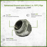 Galvanized Ground Joint Union 1 in. FIPT
