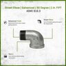 Galvanized 90 Degree Street Elbow 1 in. FIPT