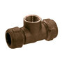Matco Compression Tee Brass IPS 1 in.