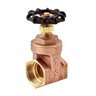 Matco Gate Valve Brass 2 in. FIPT with Wheel Handle