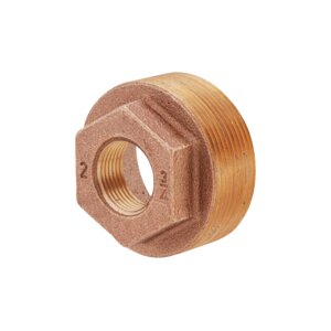 3 in. x 2 in. Imp. Brass Hexbushing
